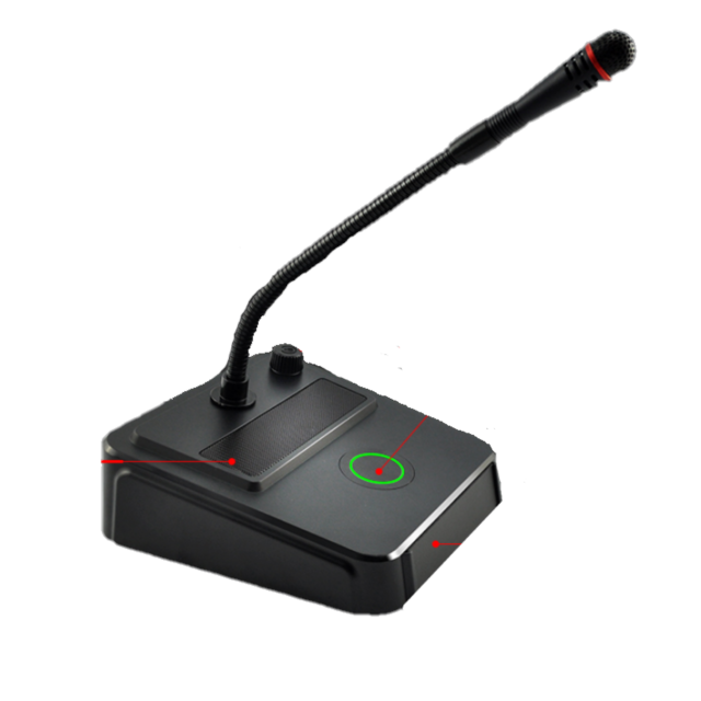Micro de table CXD DM-260 pour ordinateur